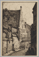 KG 08194
<br/>
Straatje in een stad
<br/>
<em>Grootens, Adrianus Johannes (1864-1957)</em>